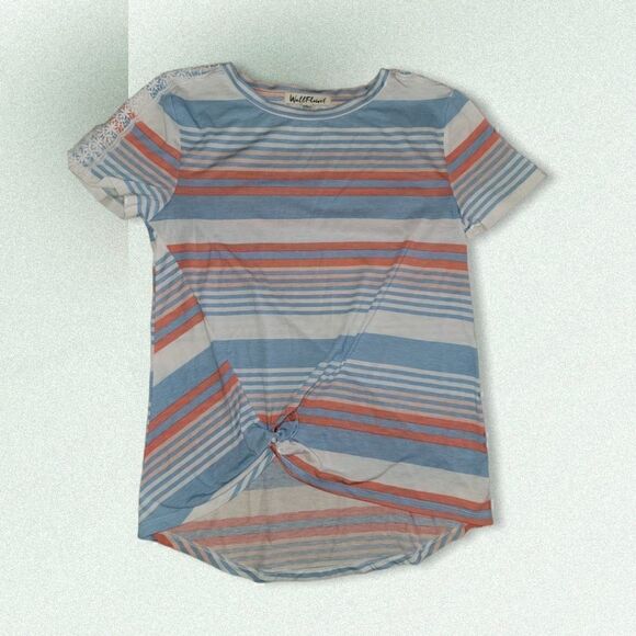 WallFlower Striped Shirt NWOT Size Medium (1T) - Picture 1 of 7